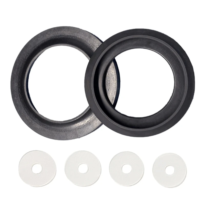 

O-ring RV Toilet Flush-Ball Rubber Bowl Seal Gasket with Mounting Hardware Rubber for 34120 Style II F19A