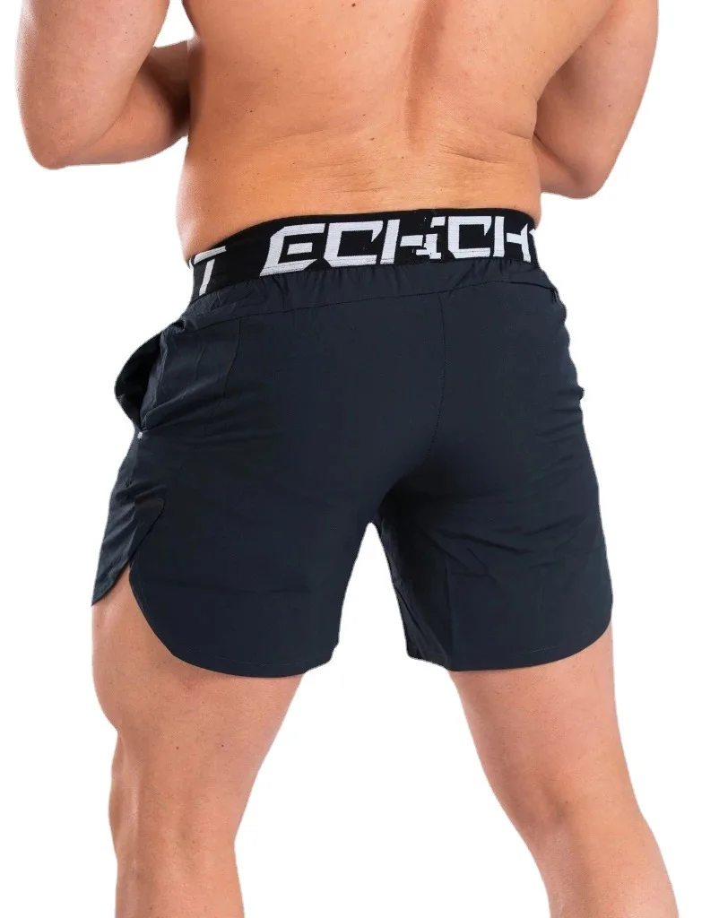 New Men Fitness Bodybuilding Shorts Man Summer Gyms Workout Male Breathable  Quick Dry Sportswear Jogger Beach Short Pants 3