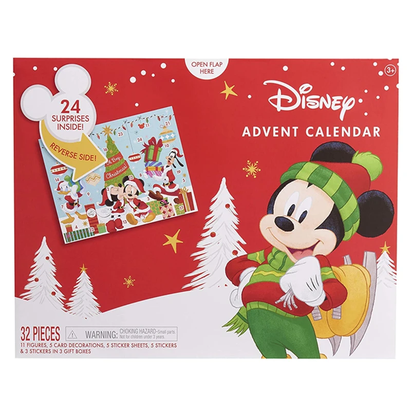 

Disney Mickey Minnie Barking Team Marvel Christmas Countdown calendar toys Send friends children birthday gifts Christmas gifts