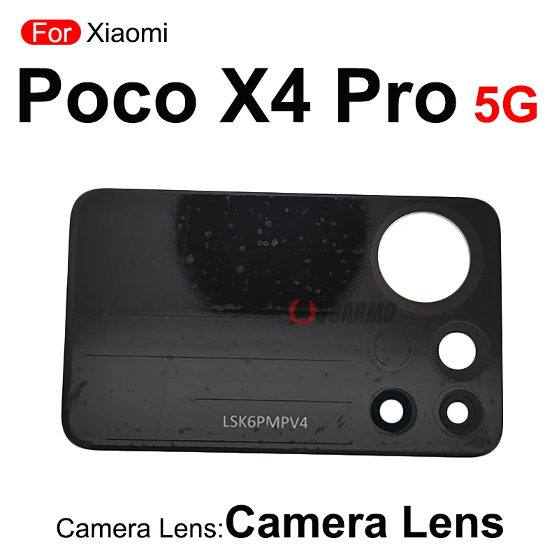 Verre De Protection Appareil Photo + Colle Pour Xiaomi Poco X4 Pro 5G (2201116PG) - Neuf