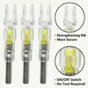 Automatically Luminous High Quality 3pcs Hunting Shooting Fit 6.2mm Arrow Shaft Lighted Bow LED Glowing Arrow Nock Tail 3