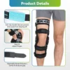 Knee Brace for ACL/MCL/PCL/Ligament Injury, Meniscus Tear, Joint Pain Relief - Functional ACL Knee Support Brace for Men & Women 4