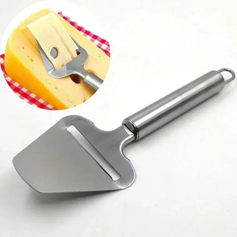 1pc Stainless Steel Cheese Slicer Handheld Cheese Butter Slicer Cutter Grinder Cutting Knife Cheese Tools Kitchen Accessories