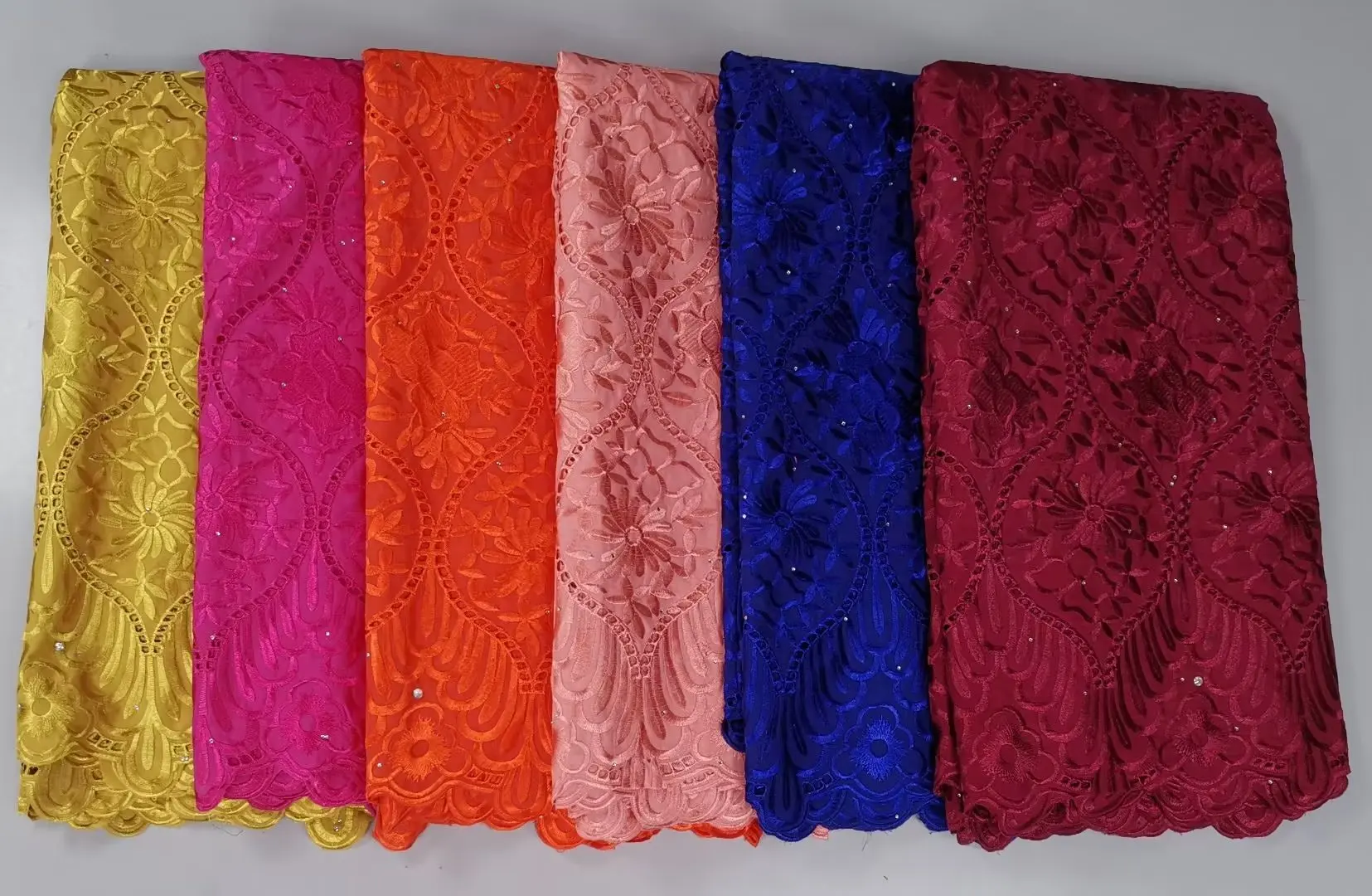 

African Lace Fabric Cotton Material