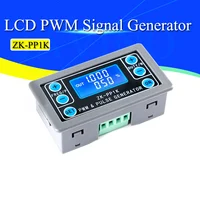 ZK-PP1K Dual Mode LCD PWM Signal Generator 1-Channel 1Hz-150KHz PWM Pulse Frequency Duty Cycle Adjustable Square Wave Generator 1