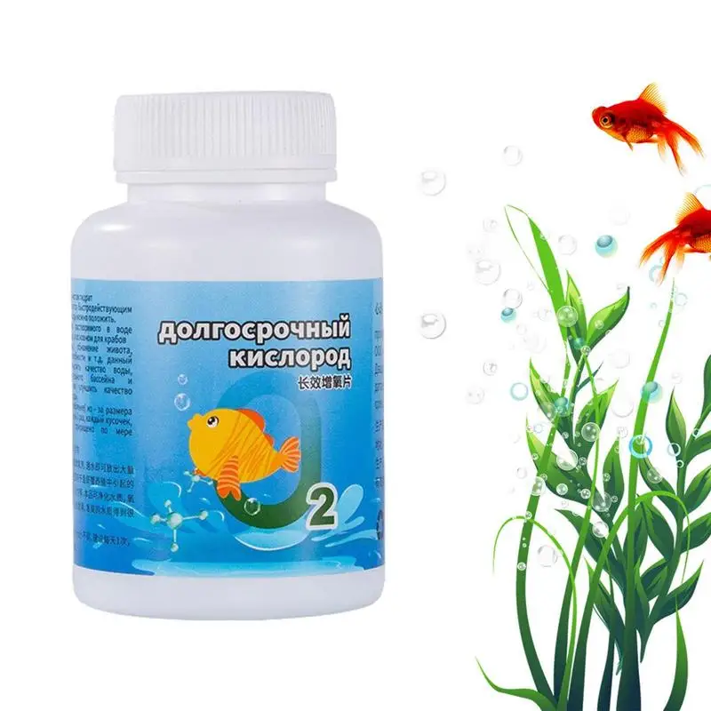 Aquarium Oxygen Tablets Long-term Oxygenation Particles For Fish Tank Multi-Purpose Oxygenation Tool For Fish Tank Aquarium 2