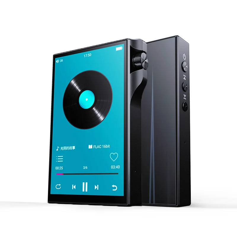 MP3 Music Player Bluetooth 4.0"Full-Touch IPS screen Network Streaming Hi Res Lossless Digital Audio Tidal Wifi/DSD64-256/FLAC 