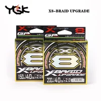 Original YGK X-BRAID UPGRADE X8 Fishing Line 8 strands Super QUAILTY 14LB 16LB 40LB 60LB 150M/200M Japan SEA Fishing PE Line 1