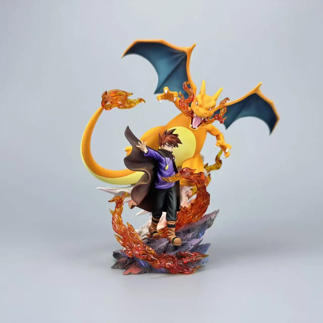 Anime Charizard Action Figure - PVC Statue Desktop Ornament and Collector's Item
