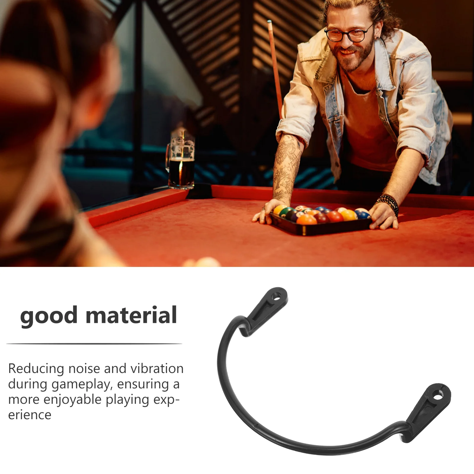 6 Pcs Black Net Pocket Holder Pool Table Pockets Replacement Hanger Bracket Billiard Accessories Snooker Balls Container Pool