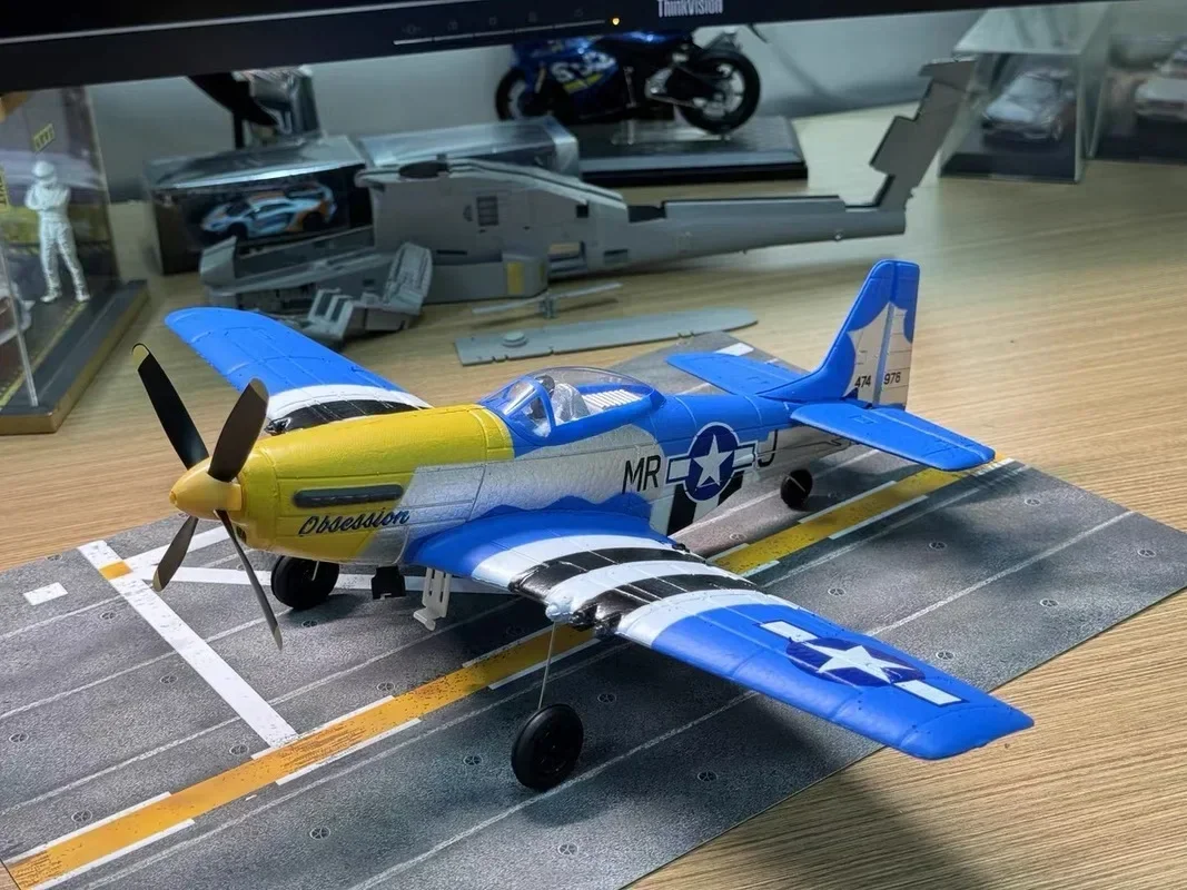 

Remote Control Aircraft American Mustang P-51d Electric Model Aircraft Stunt Aircraft Model Remote Control Foam Aircraft Gifts