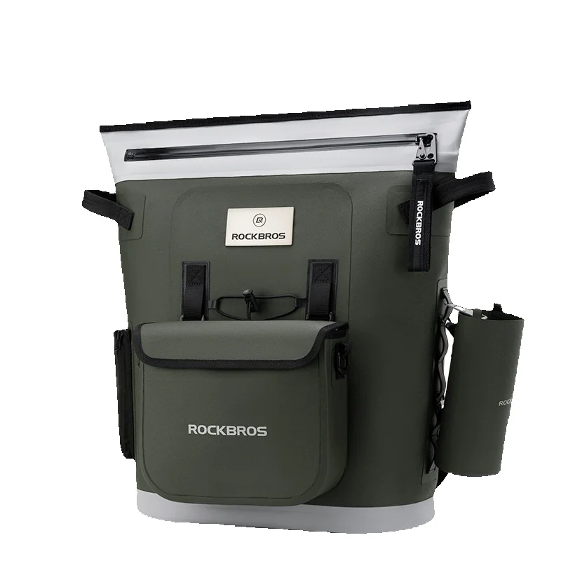 Sac de refroidissement pour réfrigérateur portable Locke Brothers, aliments frais, camping en plein air, pêche, boissons froides, voiture portable à la maison_voghion.com