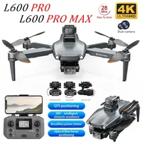 Drone GPS L600 PRO/L600 PRO MAX avec caméra HD professionnelle 4K, nacelle 3 axes, FPV 5G, moteur brushless et fonction d'évitement d'obstacles en option, Quadcopter 1
