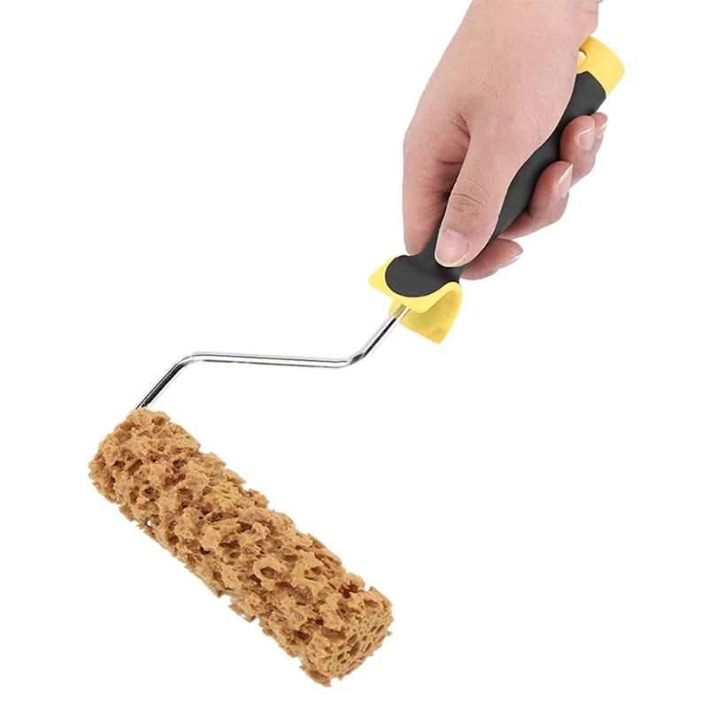 Durable Texture Imitation Sponge Roller Brush 6'' DIY Pattern Liquid Wallpaper 6