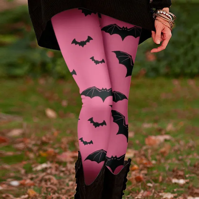 Womens Casual Printed Leggings Comfort Yoga Long Pants Maternity Clothes High-waisted Thickened Yoga Fall/Winter Trousers 3