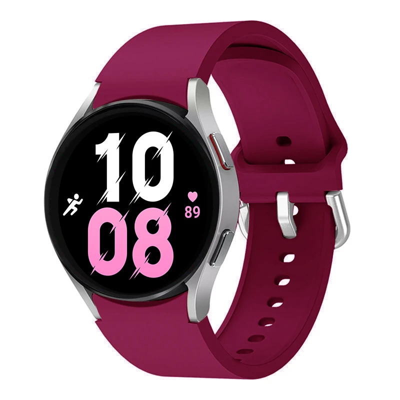 Premium Silicone Strap for Smartwatch - No Gap Design