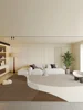 Blue Minimalist Living Room Carpet Geometric Lines Decorative Rug Soft Wear-Resistant Coffee Table Rug Waterproof Balcony Carpet 2