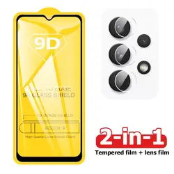 Dual - Piece Advanced Glass Screen & Lens Protector - Ultimate Full Coverage Shield - A14 5G (1 Glass and 1 Lens)