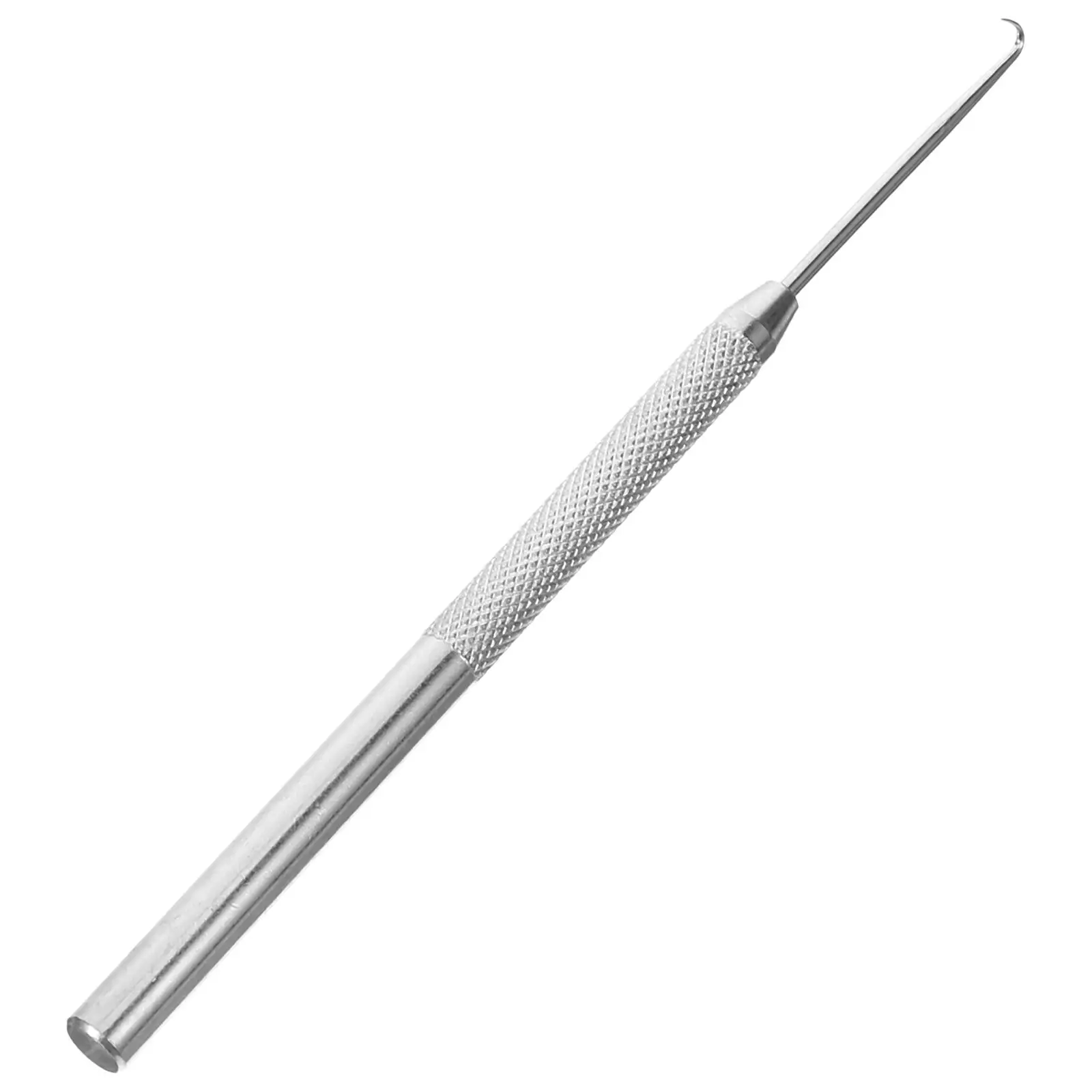 Silver Tennis Racket Stringing Hook Wire Pulling Tools Badminton Threading Fixing Sports Racquet String Hook Daily Use Craft