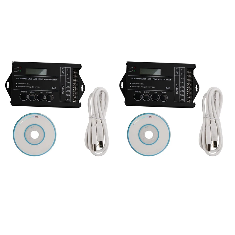 2x-tc420-controller-led-rgb-programmabile-nel-tempo-dc12v-24v-dimmer-di-temporizzazione-led-a-5-canali