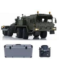 8x8 RC 1/14 Tractor Truck SLT56 Full Metal Remote Control Military Transport Car 3-speed Transmission PL18 Lite Sound Light Set 1