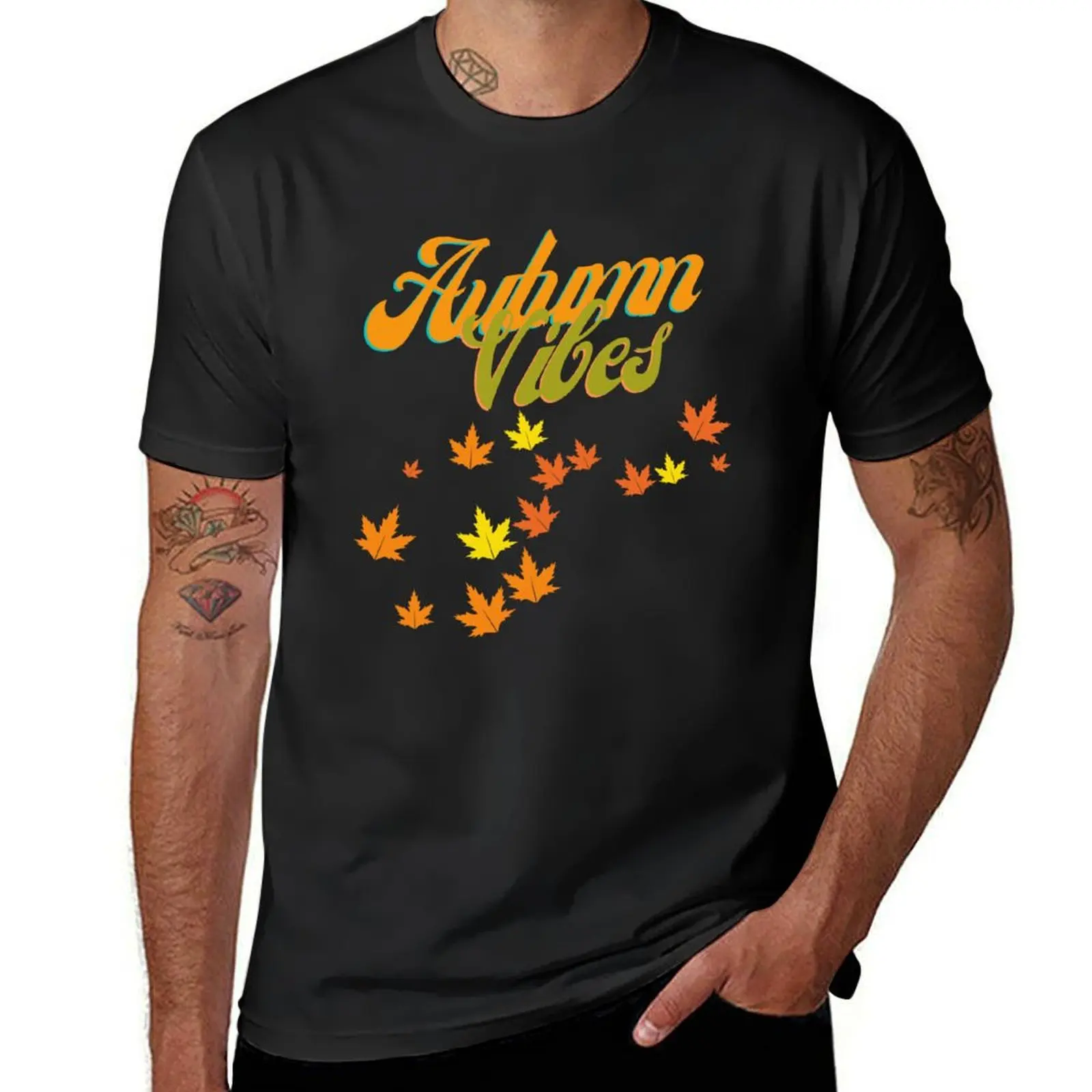 

Autumn Vibes T-Shirt customs design your own Aesthetic clothing anime clothes clothes for men