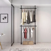Adjustable Wall Mounted Drying Rack - Premium Carbon Steel, Heavy-Duty Design with 220.46lbs Load Capacity, Ideal for Laundry, 1