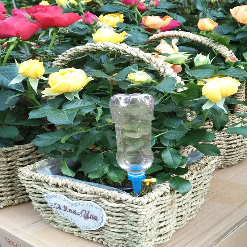 Adjustable Drip Water Spikes Automatic Plant Watering System for Coke Bottles Garden Supplies Watering & Irrigation