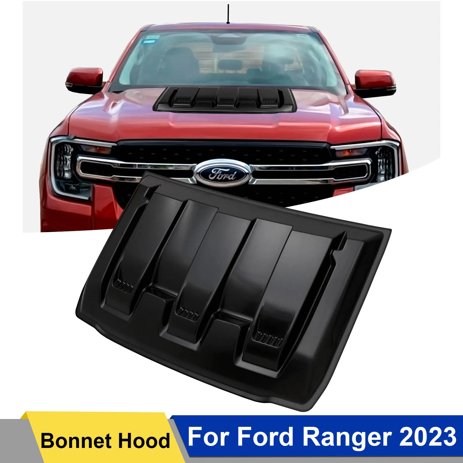 Copertura Cofano Scoop Cofano Per Ford Ranger 2023 Wildtrak Xlt Xl Xls Sport Per Ford Everest 2023 Next Gen Accessori