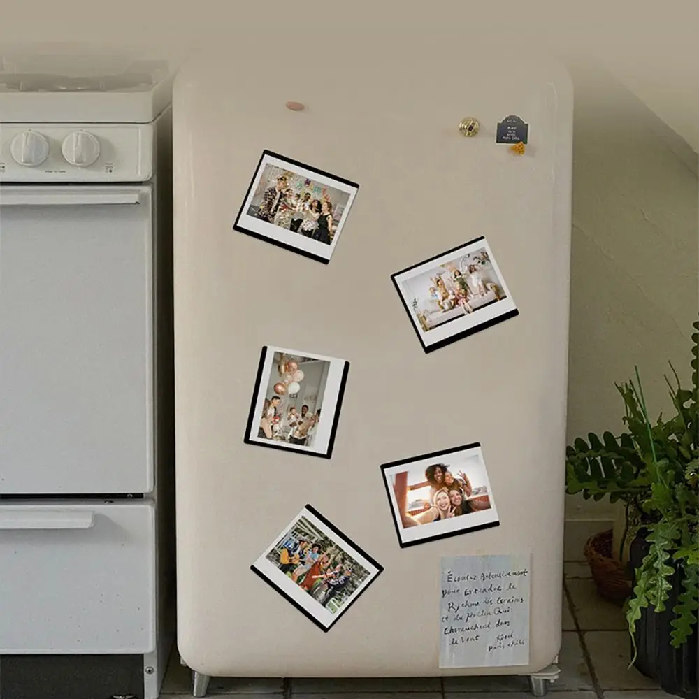 5PCS Instant Camera Photo Frame Fridge Magnet for Fujifilm Instax WIDE 300 Picture Holder