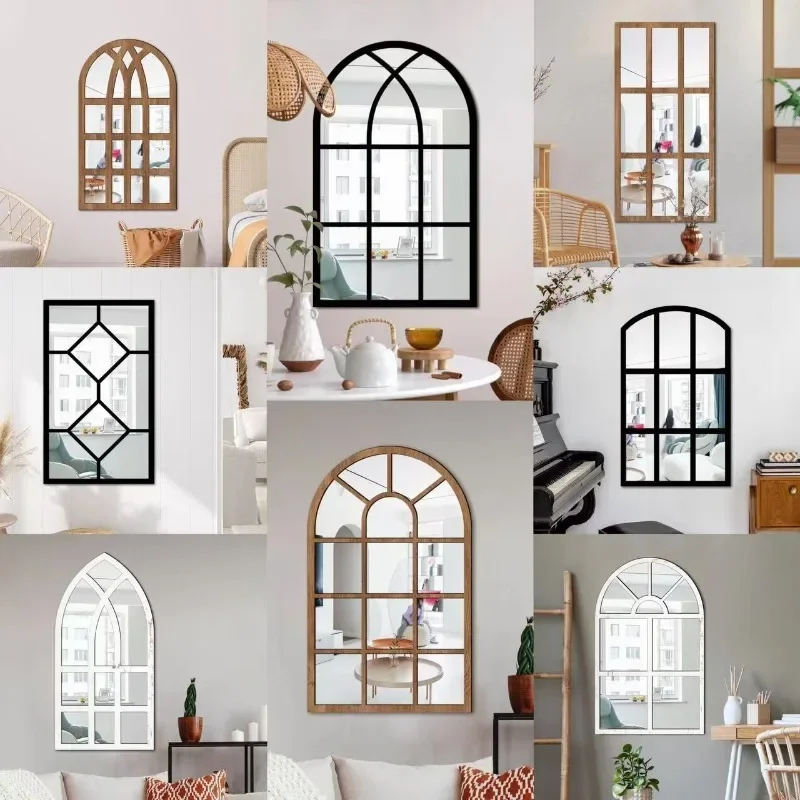 Imitation Arch Wood Acrylic Mirror 1