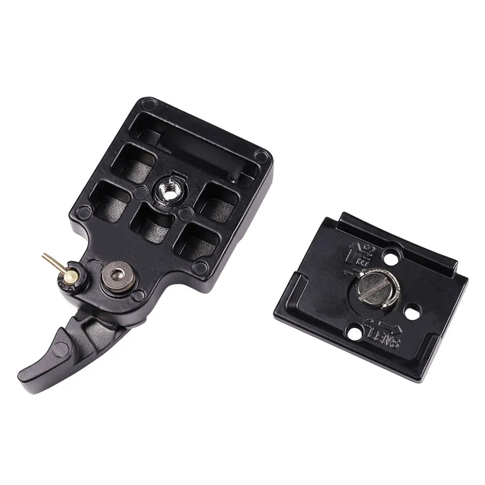 Camera Tripod Adapter 323 Quick Release Plate Clamp for Manfrotto 200PL-14