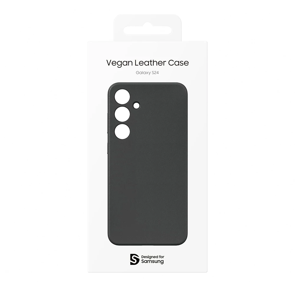 Original Vegan Leather Smartphone Case For Samsung Galaxy S24 S24+ S24 Plus Slim Design Leather Phone Case 6