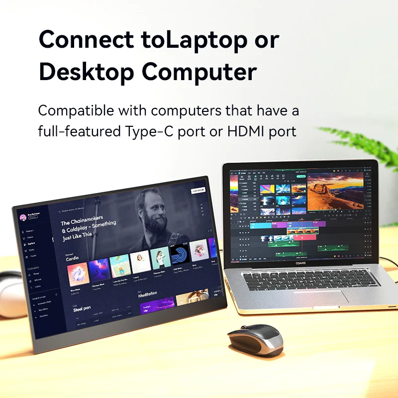 ޴  ĵ  Ŀ ִ USB-C ̹ , Ʈ PC ޴ Xbox PS5  ܺ , 15.6 ġ IPS 1080P