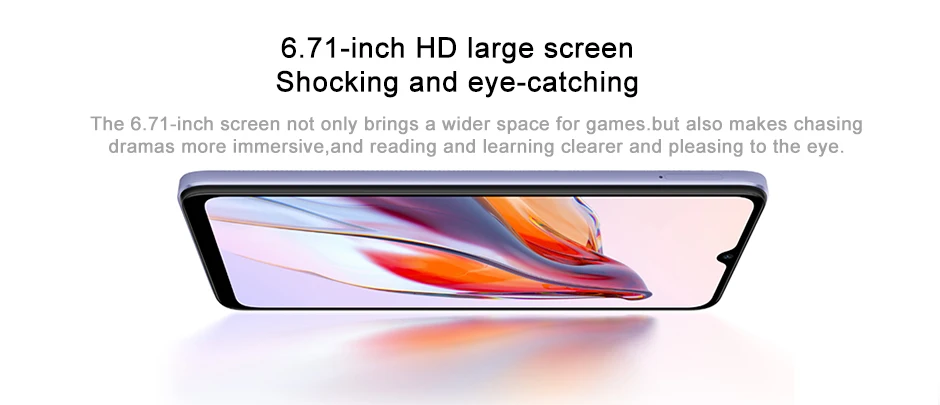 6.71-inch HD large screen Shocking and eye-catching