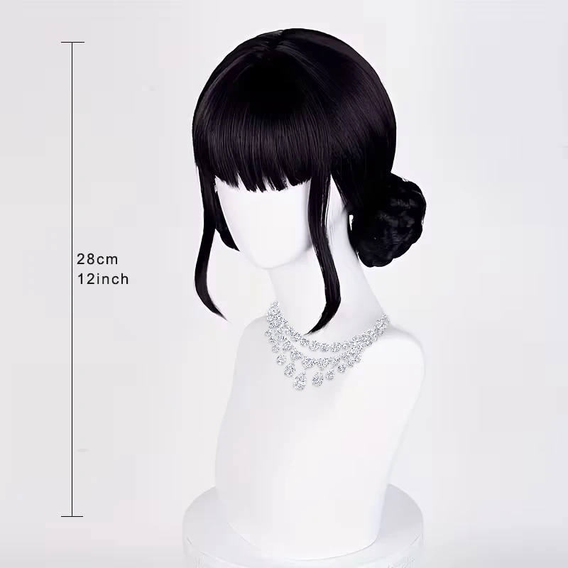 LUPU Movie Kpop Kids Girls Cosplay Wig Mira Rumi Zoey Demon Hunters Purple Black Red Long Hair Halloween Cosplay Props