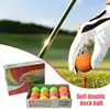 Golf Practice Balls 12X Double Deck Ball Golf Match Balls Professional Golf Balls Double Layer Golf Ball High Performance 2