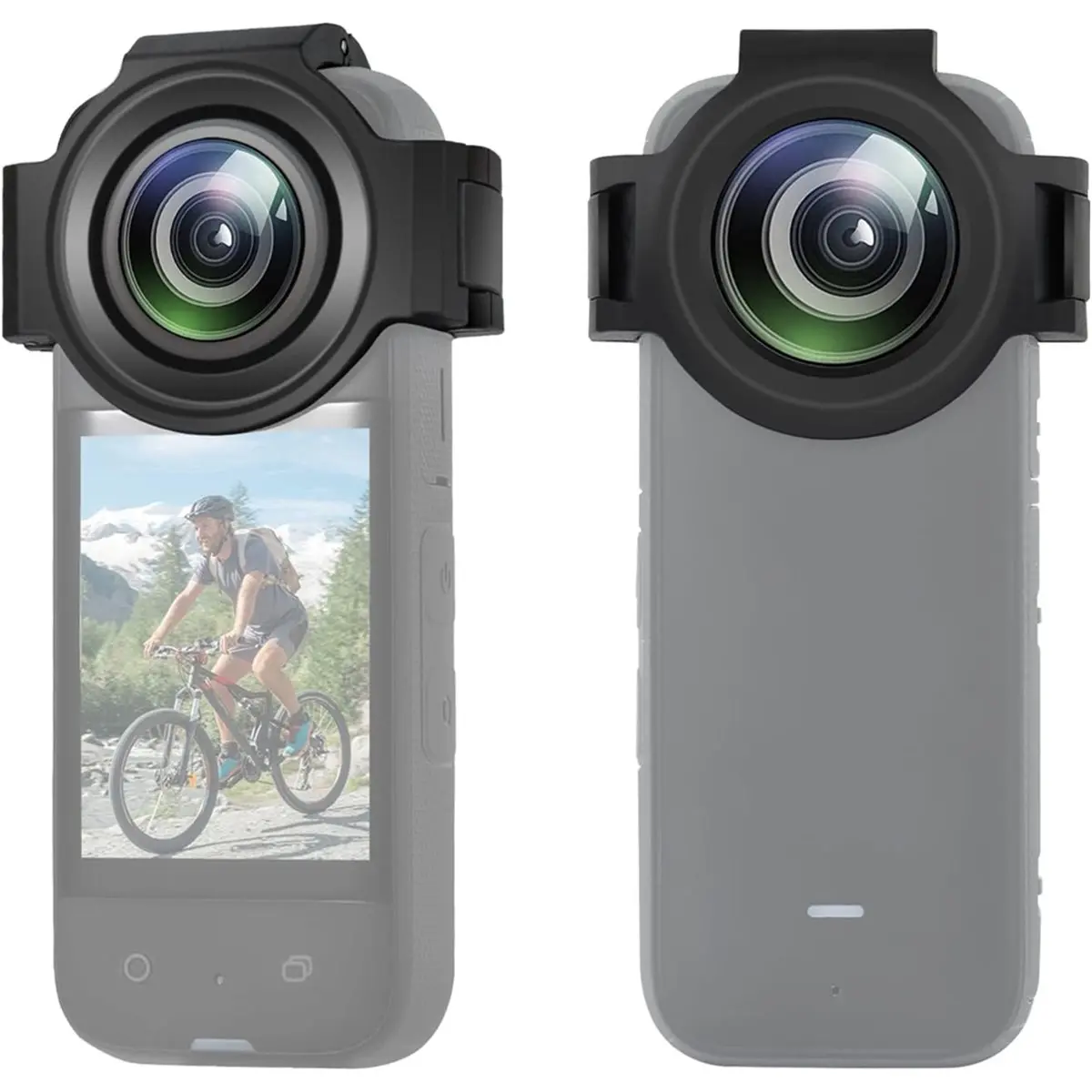 Insta 360 X3 렌즈 보호대용 N05R, Insta360 X3용 듀얼 렌즈 가드 Insta 360 X3용 보호 케이스 카메라 액세서리