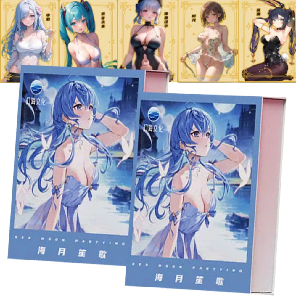 genuine-goddess-story-card-haiyue-shengge-series-giochi-anime-charming-attraente-girl-character-limited-collection-card-kid-gift