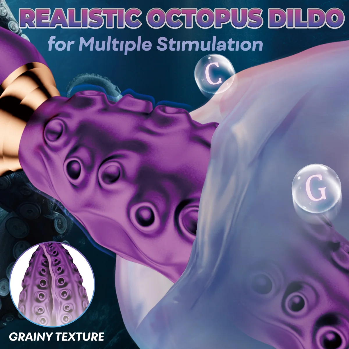 Vibrating Monster Dildo Sex Toys Octopus Tentacle Silicone G-Spot Clitoris Vibrators 7 Modes for Anal Vagina Nipple Stimulation sex toys