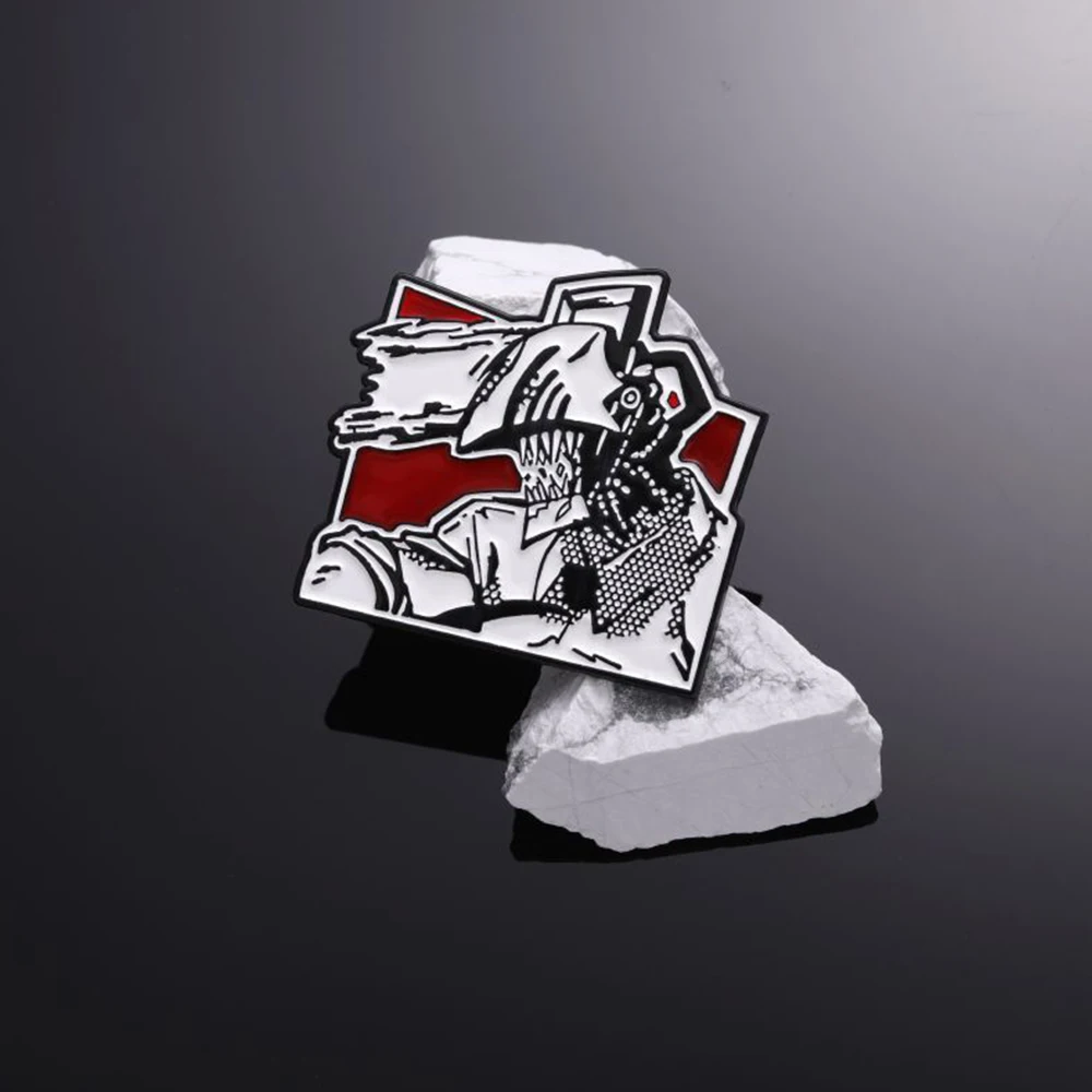Anime Kettensäge Mann Hayakawa Aki Denji Power Reze Cosplay Abzeichen Metall Figur Brosche Kostüm Dekoration Anstecknadeln Zubehör – Detail 7