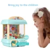 Mini Claw Doll Machine Home Claw Machine DIY Doll Machine Kids Coin Operated Play Game Mini Claw Catch Toy Birthday Gifts 5