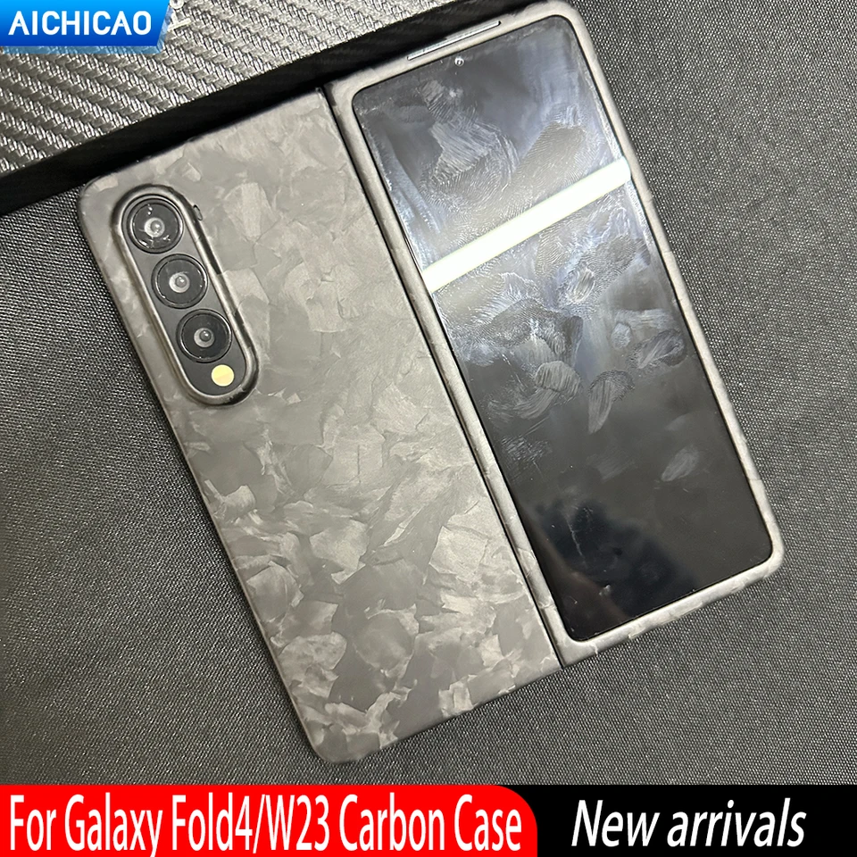 Real Carbon Fiber case for Samsung Galaxy Z Fold 5 Luxury Latticed Aramid  Fiber Phone cover for Galaxy Z Fold 4 Fold3 case capa - AliExpress