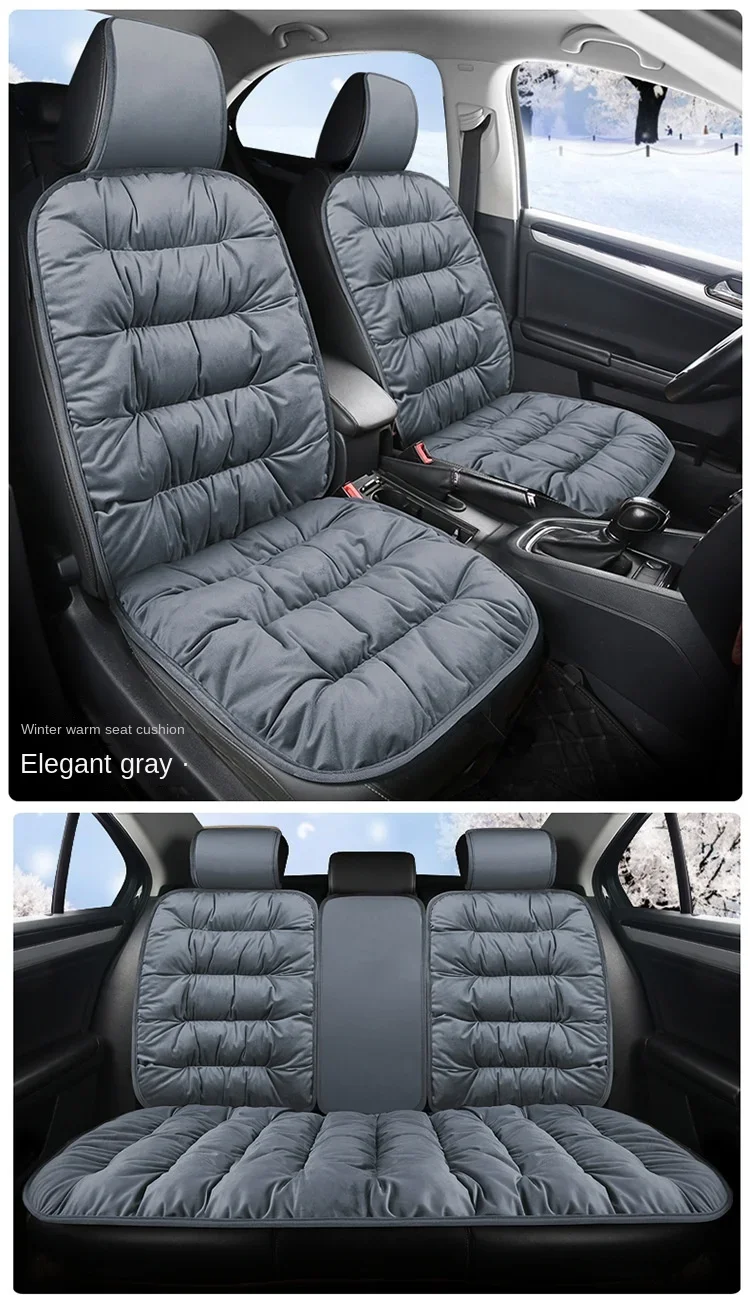 AUTOYOUTH New Winter Nano Velvet Car Seat Cover With Headrest 5 Colored  Universal Car Seat Cushion Protector Car-Styling - Price history & Review, AliExpress Seller - AUTOYOUTH Official Store