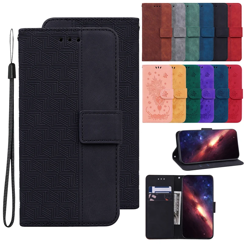 Luxurious Leather Wallet Phone Cover with Card Slot – Premium Protection and Style
