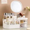Desktop Makeup Organizer Box Cosmetic Storage Holder Lipstick Arrangement Drawer Style Skin Care Product Display Stand 1