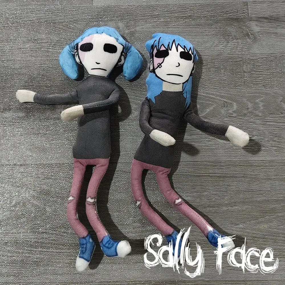 Sally Face Cosplay Puppe Plüsch Figur Zimmer Dekoration Gelenkig Geschenk 7