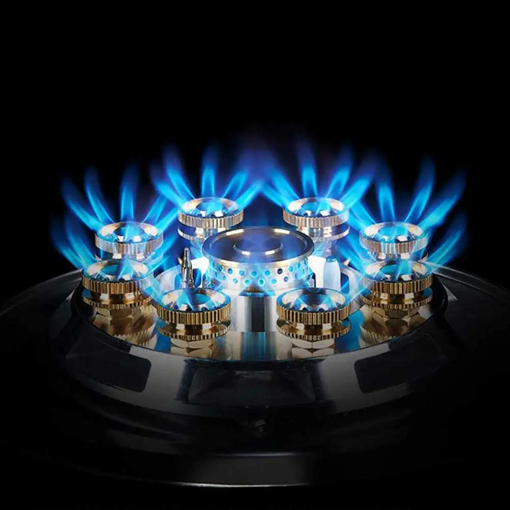 Timing Desktop Gas Stove Cooktop Liquefied Gas Stove Natural Household Embedded High-power Fierce Gasbrenner
