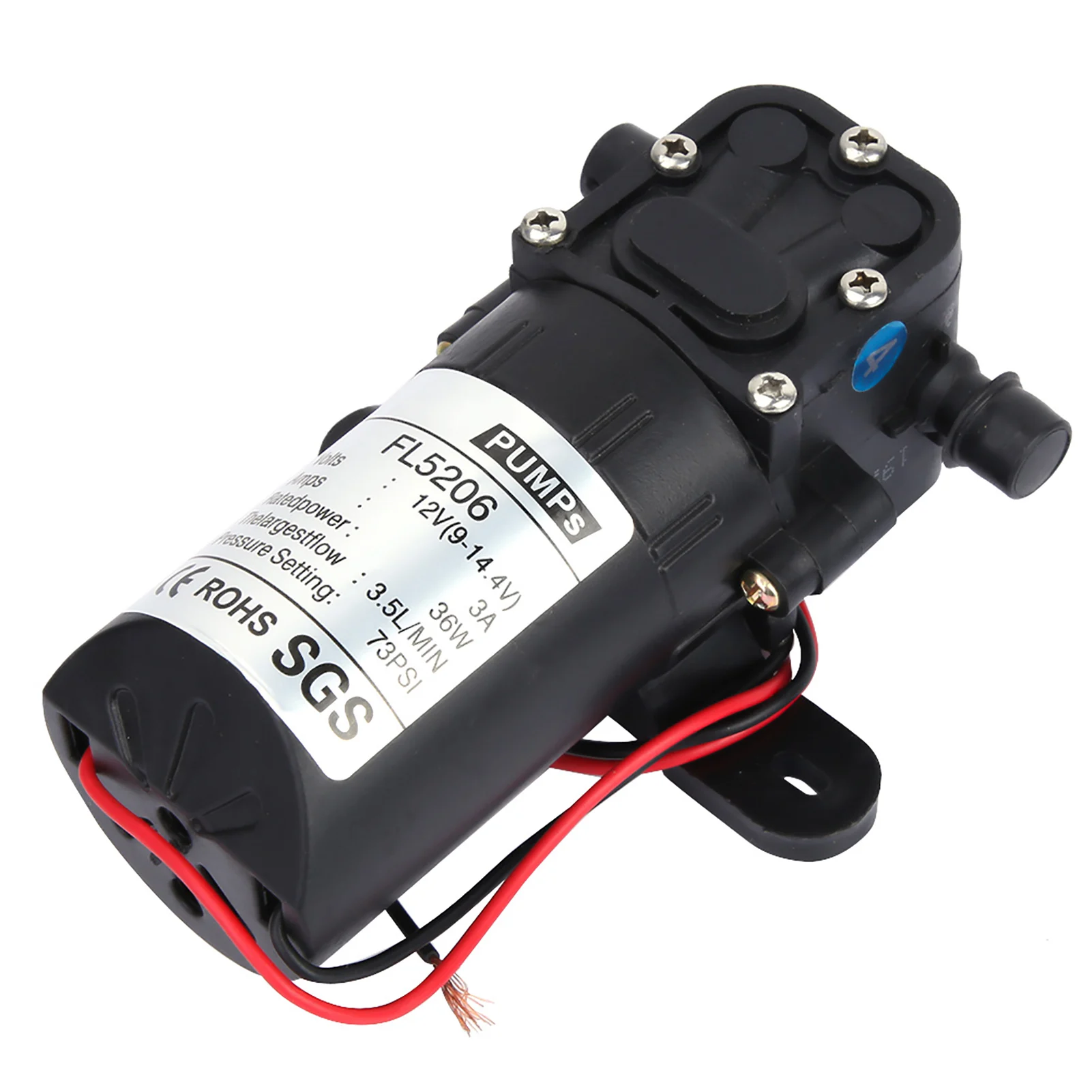 36W Electric Diaphragm Pump Double Straight Tube Agricultural Pump Accessory