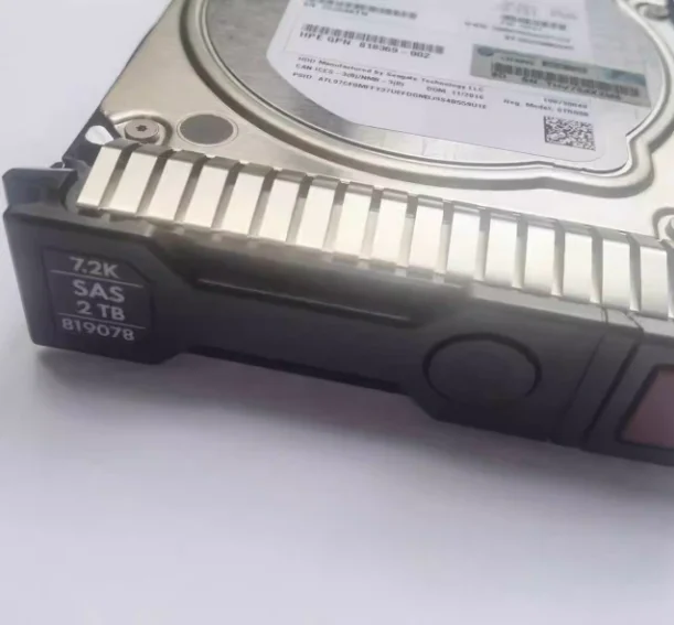 For 819078 001 818365 B21 2T 7 2K SAS 3 5 server hard drive
